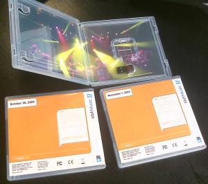 Festival 8 Limited Edition slotMusic cards - The inside and back